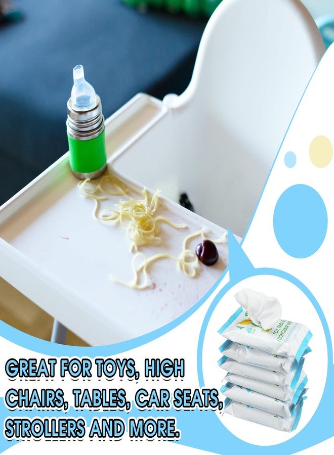 Swiffen 6 Pack 120 Counts Toy Table and Highchair Wet Wipes No Irritant Multipurpose Gentle Travel Size Toy Cleaner Resealable All Purpose Cleaning Tissue - Image 3